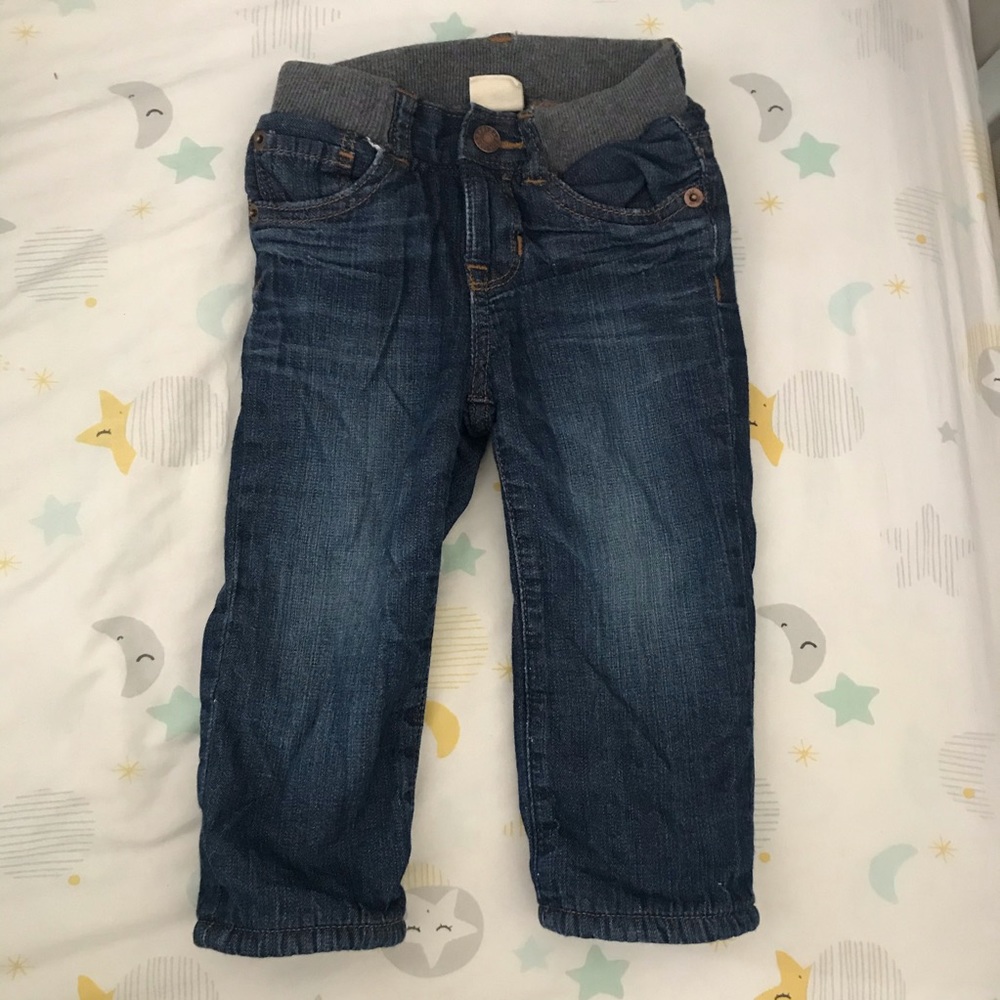 Fleece Lined Toddler Jeans